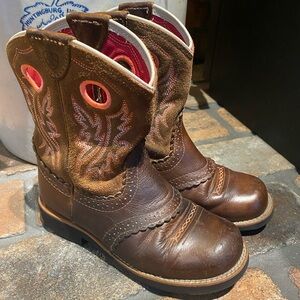 Ariat FatBaby Girls Cowgirl Boots
